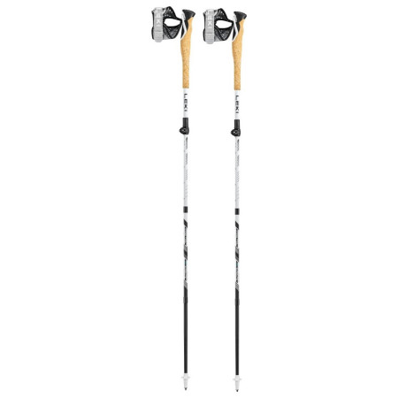 Trekking štapovi Leki Cross Trail FX Superlite compact bijela/crna