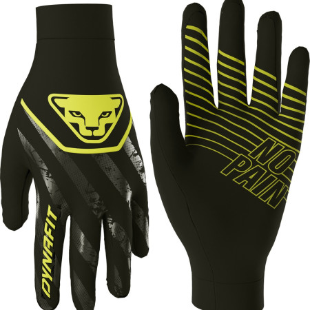 Rukavice Dynafit Trail Reflective Gloves crna/žuta 0911 - black out/5A30