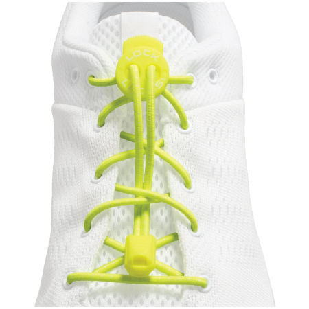 Vezice za cipele Lock Laces Original žuta Neon Yellow