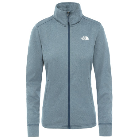Ženska dukserica The North Face W Quest Full Zip Midlayer svijetlo siva VanadisGreyWhiteHeathr