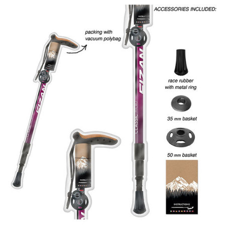 Štap prilagodljive dužine Fizan Classic Micro