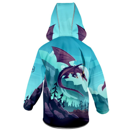 Dječja softshell jakna WAMU Dragon Fantasy
