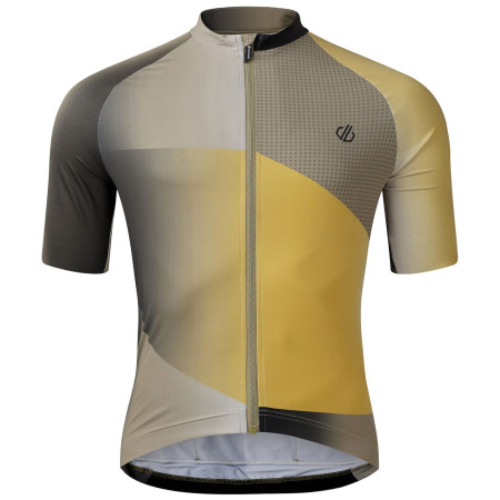 Muški biciklistički dres Dare 2b Lightning Short Sleeve Printed Jersey zelena/siva BoaGradPrint