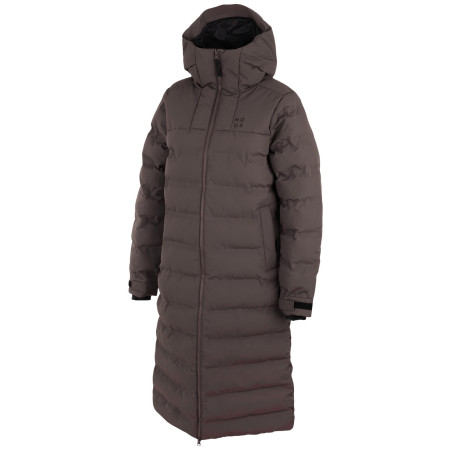 Ženska duga jakna MOOA Thermora Coat smeđa Coffee