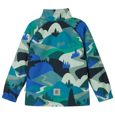 Dječja softshell jakna Reima Vantti Sparkly Blue