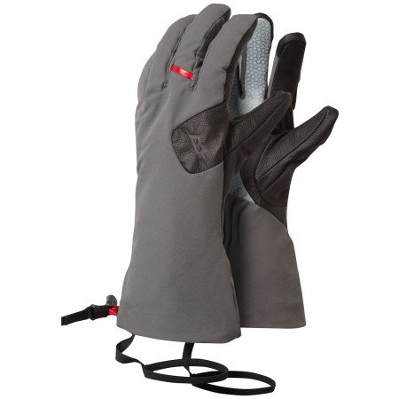 Rukavice Mountain Equipment Direkt Gauntlet siva/crna MeShadow/Black