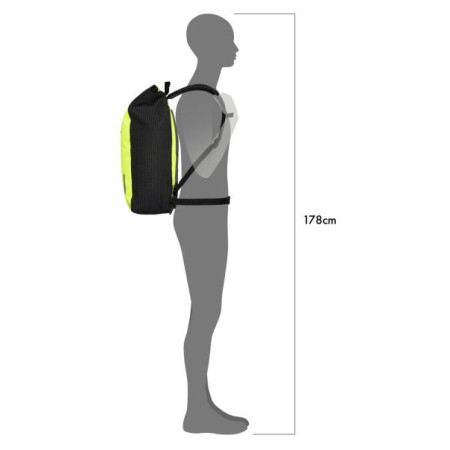 Vodootporni ruksak s rolo zatvaranjem Ortlieb Velocity High-Vis