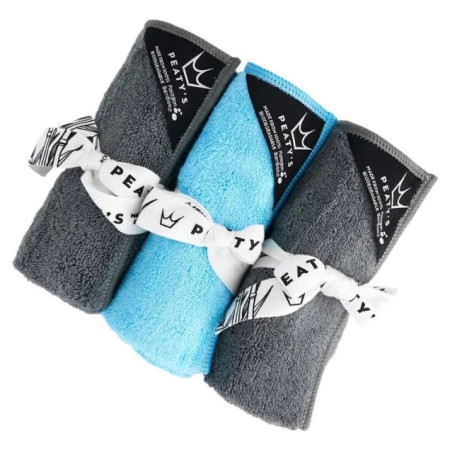 Krpica za čišćenje Peaty´s Bamboo Bicycle Cleaning Cloths plava/siva