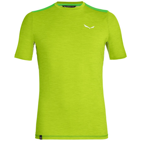 Muška majica Salewa Pedroc Hybrid 2 Dry M S/S Tee svijetlo zelena TendershotMelange