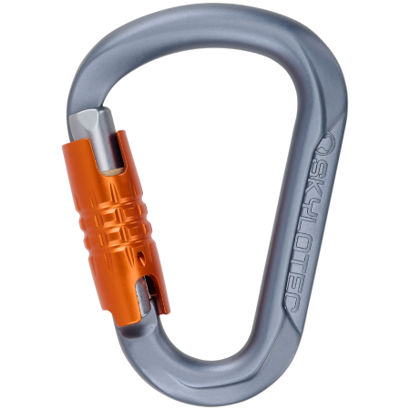 Karabiner Skylotec Tondo TG (triplex gate) siva/narančasta Anthracite/Orange