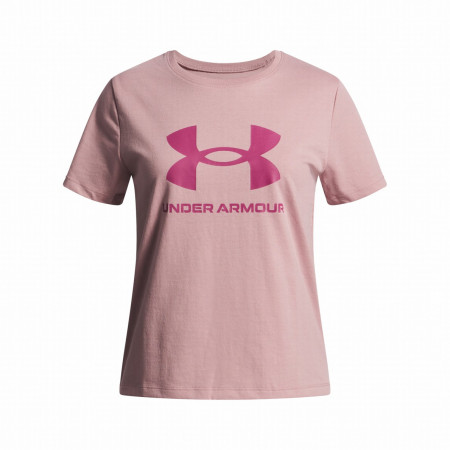 Dječja majica Under Armour BIG LOGO SS-PNK svijetlo ružičasta Pink