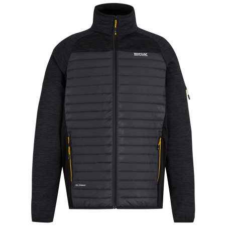 Muška jakna Regatta Ceden Hybrid siva Ash/Black