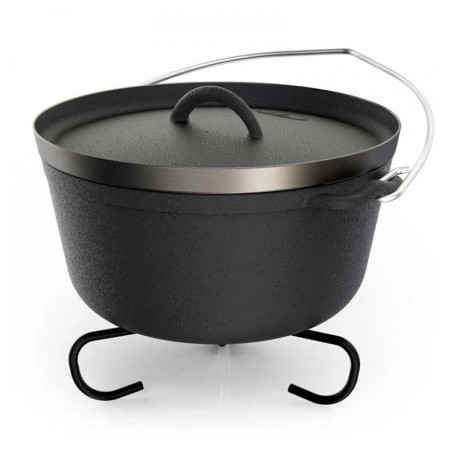 Lijevanoželjezna posuda za pečenje GSI Outdoors Guidecast Dutch Oven 300 mm 4,7 l