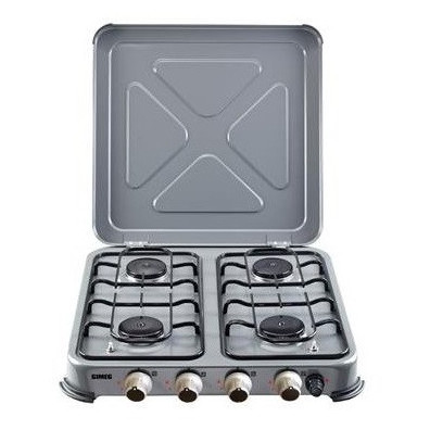 Kuhalo na plin Gimeg Plinsko kuhalo s četiri plamenika i upaljačem siva
