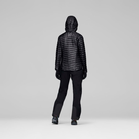 Ženska jakna od perja Norrona trollveggen down800 super light Hood