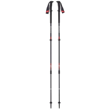 Trekking štapovi Black Diamond Trail Pro crna/crvena FireRed