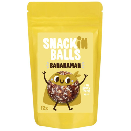 Sportska prehrana SNACKin BALLS Bananaman 156 g