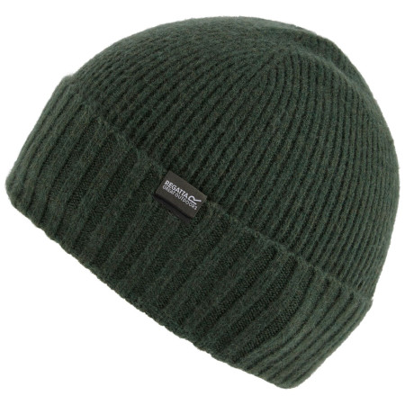 Kapa Regatta Ribbed Basic Beanie zelena Dark Khaki