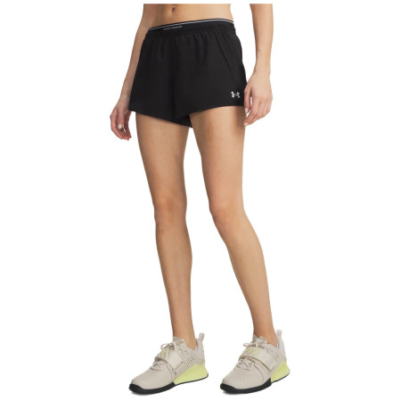 Ženske kratke hlače Under Armour UA Vanish Woven 3in Shorts crna Ultimate Black / / Mod Gray