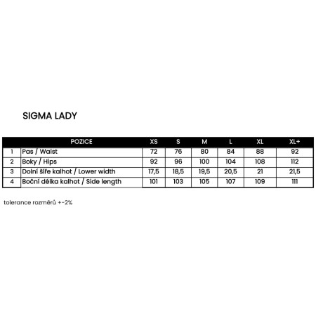 Ženske vodootporne hlače Trimm Sigma Lady