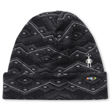 Kapa Smartwool Merino 250 Cuffed Beanie crna/siva BlackMountainFairisle