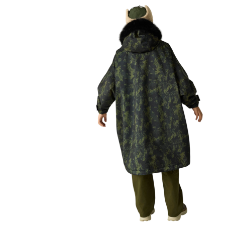 Dječji nepromočivi kaput Regatta Junior Waterproof Changing Robe Pro Bark Green