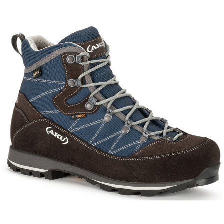 Muške cipele Aku Trekker Lite III Wide GTX plava/siva Riflovo/Gray