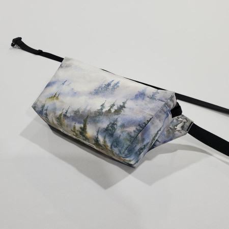Torbice oko struka High Tail Designs Fanny Pack Foggy Forest