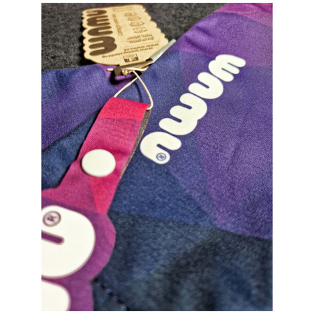 Dječje softshell hlače WAMU Mozaika purple