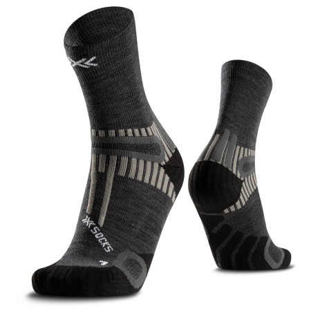 Čarape X-Socks Hike Perform Merino Ankle siva