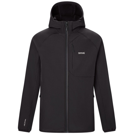 Muška softshell jakna Regatta Ossek crna Black