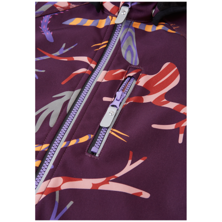 Dječja softshell jakna Reima Vantti Deep Purple