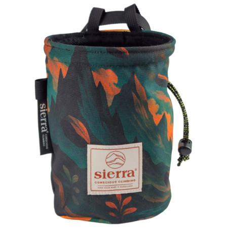 Vrećica za magnezij SIERRA Climbing Element Series zelena/narančasta
