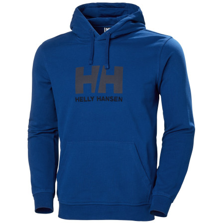 Muška dukserica Helly Hansen Hh Logo Hoodie plava Deep Fjord