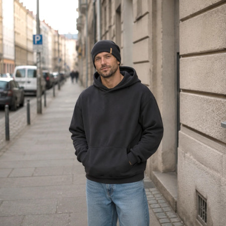 Pletena kapa od merino vune Kama A160