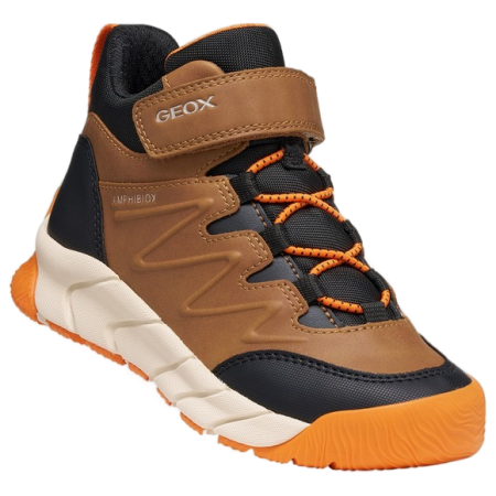 Dječje tenisice Geox J Flexyper Pro Boy B smeđa BROWN