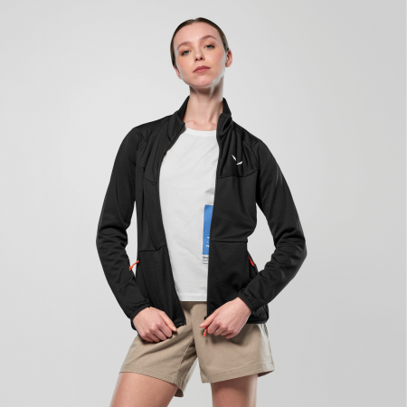 Ženska funkcionalna dukserica Salewa Puez Cammino Pl Jkt W