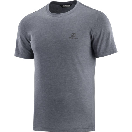 Muška majica Salomon Explore Blend Ss Tee M siva DarkGray