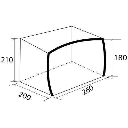 Sklonište na napuhavanje Brunner Skia Campervan