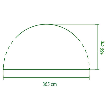 Zaklon Coleman Event Shelter Sunwall Door L
