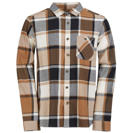 Muška košulja Fundango Harris Shirt smeđa coffee