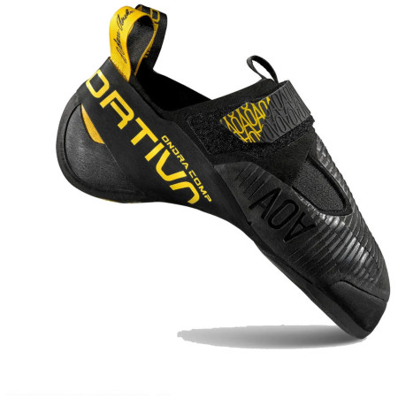 Penjanje La Sportiva Ondra Comp crna/žuta Black/Yellow