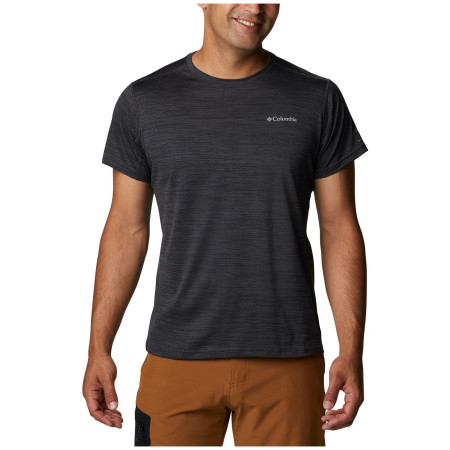 Muška majica Columbia Alpine Chill™ Zero Short Sleeve Crew crna black heather