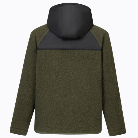 Dječja dukserica Regatta Munro Hybrid Jacket DarkKhak/Blk