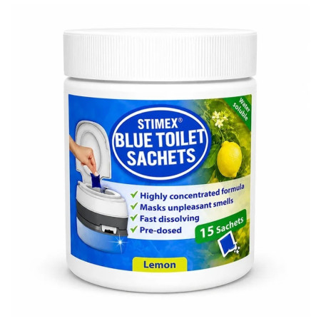 Kemikalije za zahod Stimex Blue Lemon plava lemon