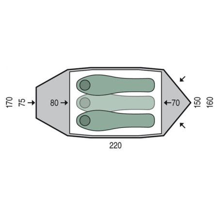 Šator Pinguin Sphere Extreme