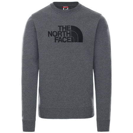 Muška dukserica The North Face Drew Peak Crew siva/crna Tnfmedixgreyhtr/Tnfblack