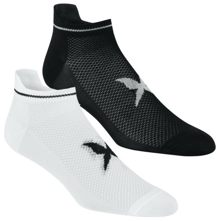 Ženske čarape Kari Traa Nora Sock 2Pk (2021) crna/bijela Bwt