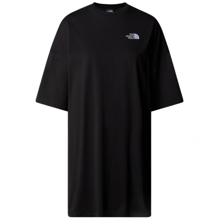 Ženska majica The North Face W S/S Essential Oversize Tee Dress crna Tnf Black