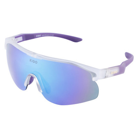 Dječje sunčane naočale KiGO Joyful Dynamic Ljubičasta Transparent Purple